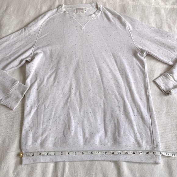 𝅺shades of Grey By Micah Cohen Rainbow Speckled Sweatshirt Size Medium - Picture 5 of 10